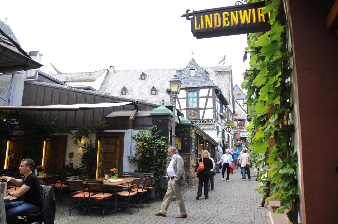 Hotel Krone Ruedesheim Rudesheim am Rhein Bagian luar foto
