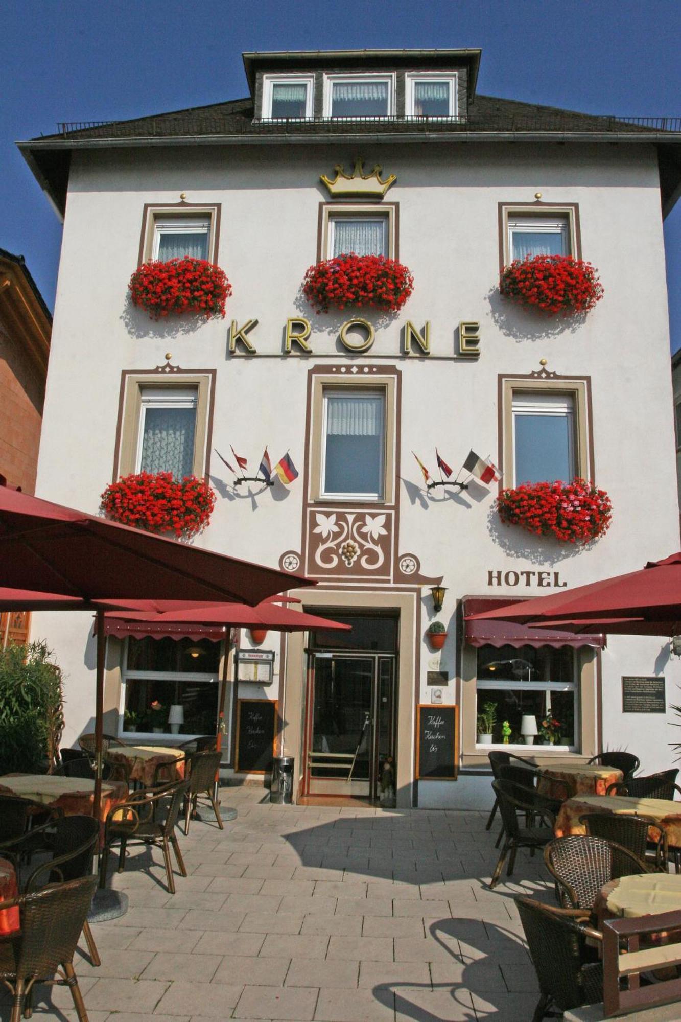 Hotel Krone Ruedesheim Rudesheim am Rhein Bagian luar foto