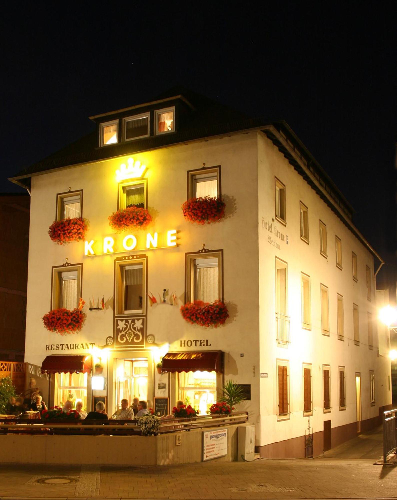 Hotel Krone Ruedesheim Rudesheim am Rhein Bagian luar foto
